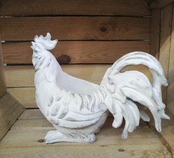 Декоративная садовая фигурка-горшок ПЕТУХ - В ПОДАРОК