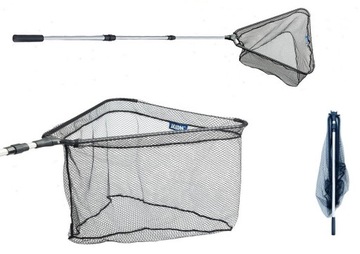 JAXON ECO PODBIERAK TELESKOPOWY 300 CM 3 SEKCJE CZARNY