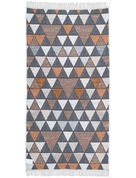 DYWANIK BOHO 60 X 120 Z FRĘDZLAMI DWUSTRONNY KILIM