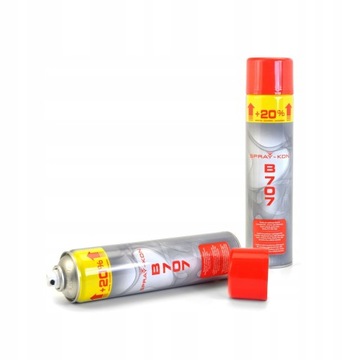 KLEJ KONTAKTOWY B707 SPRAY 600ml AREOZOL SPRAY-KON