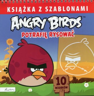 ANGRY BIRDS. KSIĄŻKA Z SZABLONAMI SZABLONY