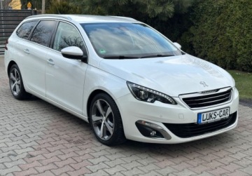 Peugeot 308 II SW 2.0 BlueHDi 150KM 2015 Peugeot 308 2,0 Hdi 150KM Automat FullLed PDC Kamera Serwis ASO Bezwypadko, zdjęcie 38
