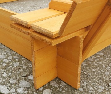 ДЕРЕВЯННАЯ ПЕСОЧНИЦА С КРЫШЕЙ 150Х120 СОСНА