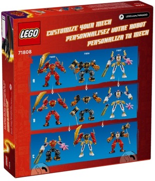 LEGO Ninjago Kaia Elemental Fire Robot 71808 Подарок