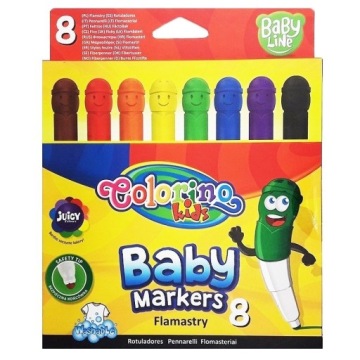 / COLORINO фломастери для малюка BABY 8 кол.