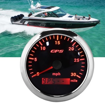 3,3-дюймовый GPS-спидометр, 0-30 миль в час/ч, цветной индикатор скорости