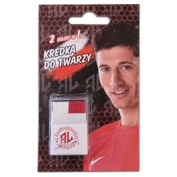 KREDKA DO MALOWANIA TWARZY 2w1 BIAŁO CZEROWNA LEWANDOWSKI