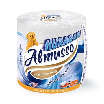 БУМАЖНОЕ ПОЛОТЕНЦЕ ALMUSSO HURRICANE A1, СУМКА НА 6 РОЛИКОВ 1