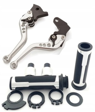 КОРОТКИЕ СПОРТИВНЫЕ РУЧКИ С ЧПУ + СИНИЕ ПЕРЕКЛЮЧАТЕЛИ -10%