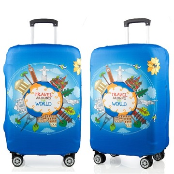 Pokrowiec ochronny na walizkę etui Travel Blue M POSH