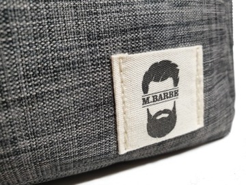 Набор для ухода за бородой, расческа с косметичкой и косметикой