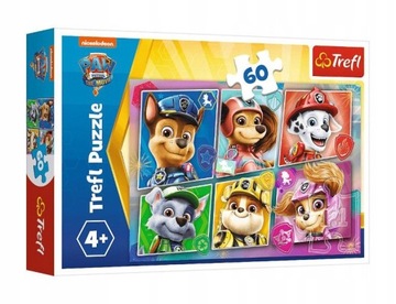 PUZZLE 60EL PSI PATROL PRZYJACIELE GOTOWI DO AKCJI