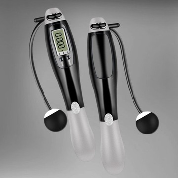 Bezprzewodowa skakanka C Czarna