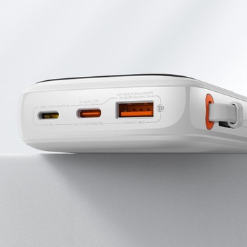 BASEUS POWER BANK 10000 мАч 22,5 Вт USB/USB-C/IP QC