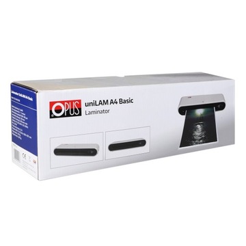 LAMINATOR OPUS UNILAM A4 Basic + 100 sztuk folii do laminowania A4 100mic