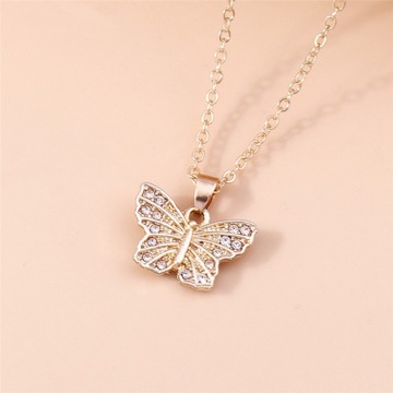 Fashion Crystal Turtle Necklaces Gold Color