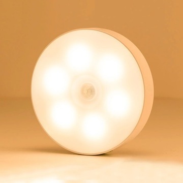 Smart Sensor Light LED Night USB akumulator ściemnialna lampka nocna lampa