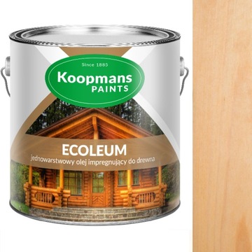 ECOLEUM OLEJ IMPREGNUJĄCY 2,5L BEZBARWNY UV