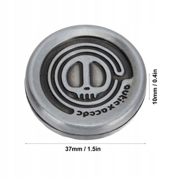 MONETA HAPTYCZNA, METALOWA MAGNETYCZNA HAPTYCZNA