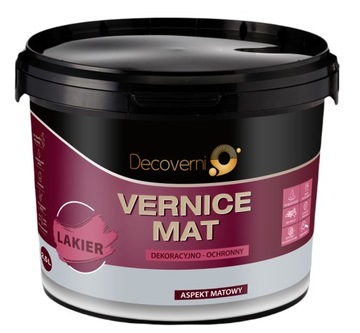 Lakier dekoracyjno-ochronny Vernice Mat 1l matowy