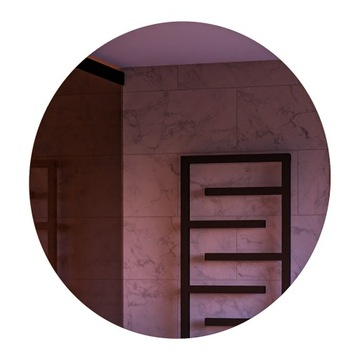 LUSTRO OKRĄGŁE LED FI 80cm ŁAZIENKOWE PODŚWIETLANE