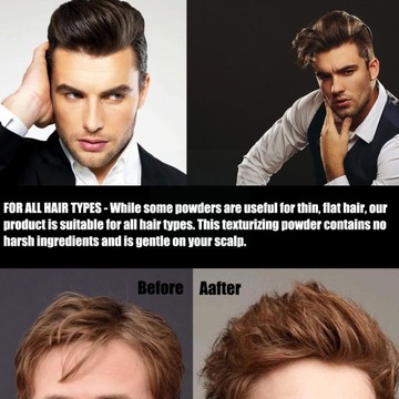 порошок для волос порошок для волос для мужчин B5E3