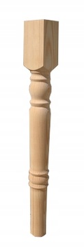 NOGI DREWNIANE, toczone do wyspy 90cm nr 22d