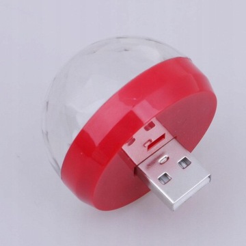 USB Mini Ball Портативное светодиодное освещение для вечеринок в стиле деко