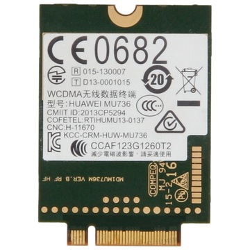 Модем Huawei MU736 3G/HSPA+ NGFF 21 Мбит/с 3G