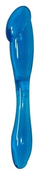 OBUSTRONNY GIĘTKI STYMULATOR DILDO GALAXIA BLUE