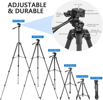 Lampa pier?cieniowa RGB 25,4 cm RGB ze statywem, 29 trybów
