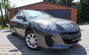 Mazda 3 II Sedan Facelifting 1.6 MZR 105KM 2013 Mazda 3 Bezwypadkowa Serwisowana 1-Wlasciciel Navi Kliamtronik Alufelgi, zdjęcie 12