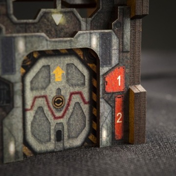 Dice Tower - Tech (kolorowa) wieża na kości