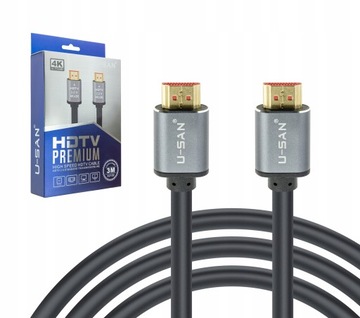Kabel przewód HDMI BLOW FULL HD UHD 4K 3 m