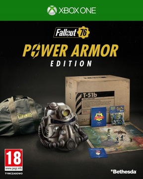 Fallout 76 Power Armor Edition Xbox One EDYCJA KOLEKCJONERSKA Z HEŁMEM