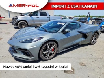 Chevrolet Corvette C7 2022 Chevrolet Corvette 2022 Chevrolet CORVETTE STINGRAY 2LT 6.2 Benzyna 455KM
