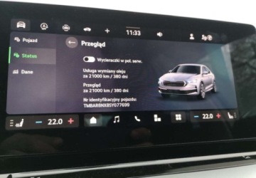 Skoda Octavia IV Liftback 1.5 TSI EVO 150KM 2024 Skoda Octavia 1,5TSI Selection 10.000km przebieg PL Salon Pakiet Winter Pl, zdjęcie 12