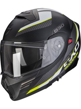 Kask SCORPION EXO-930 Navig matt yellow L