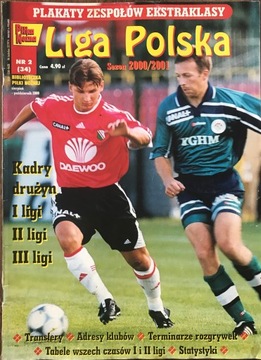 SKARB KIBICA LIGA POLSKA 2000/01 PIŁKA NOŻNA
