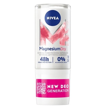 Nivea Magnesium Dry Original antyperspirant w kulce 50ml P1
