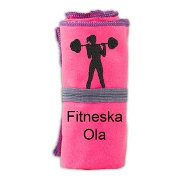 Prezent dla crossfiterki 72x90 cm ręcznik HAFT