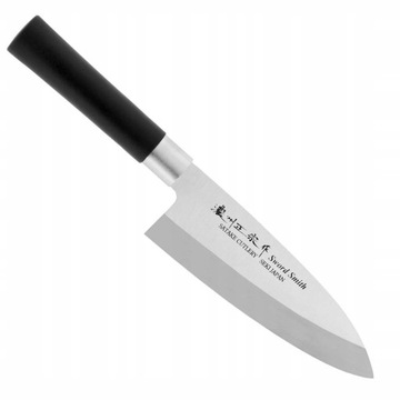 Satake Saku Japoński Ostry Nóż Kuchenny Do Filetowania Deba 56 HRC 16cm