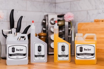 BACHER Масло для пропитки древесины для разделочных досок и кухонных столешниц 500мл