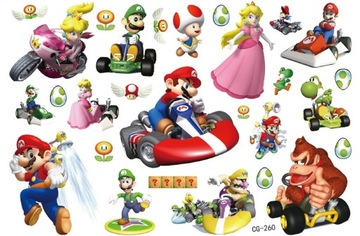 Tatuaż zmywalny dla dzieci SUPER MARIO CG260
