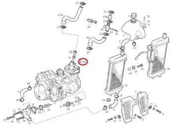 Датчик температуры Piaggio Aprilia Derbi Gilera Valenti Racing ОРИГИНАЛ