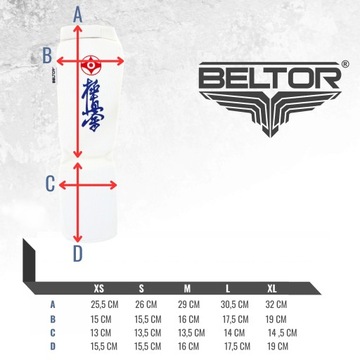 ПОЯС КАБЭ КИОКУСИНКАИ КАРАТЭ НА ГОЛЕНИ, ХЛОПОК M
