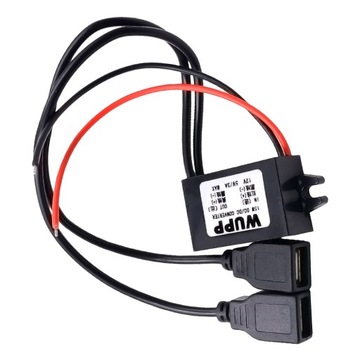 PODWÓJNY KABEL USB PRZETWORNIK DC MODUŁ ZASILANIA PRZETWORNIK ZASILANIA DC