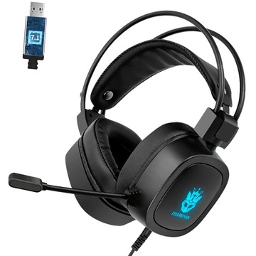 Игровая гарнитура ПК Игровой контроллер Черный USB