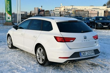 Seat Leon III ST Facelifting 2.0 TDI 150KM 2017 Seat Leon 2.0 TDi 150KM 2017 FR serwisowany kamera, zdjęcie 6