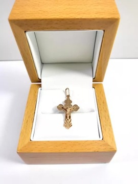 ZŁOTA ZAWIESZKA KRZYŻYK 585 1,02G 3CM